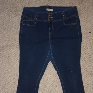 Blue Spice Dark Blue Jeggings